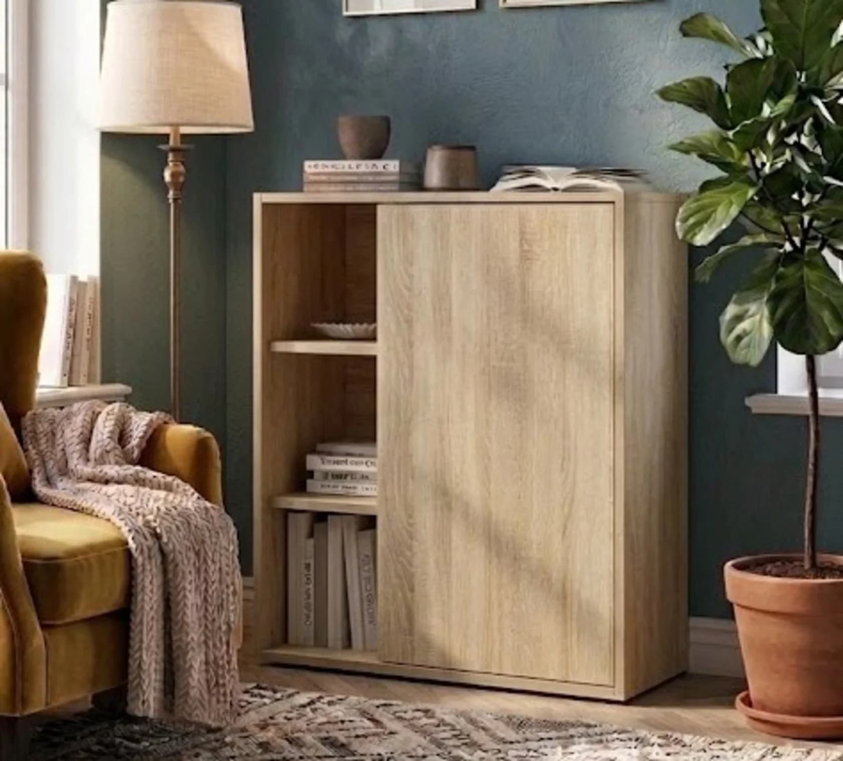 Tumba MB24, sonoma, laminat, 80x70x35 sm