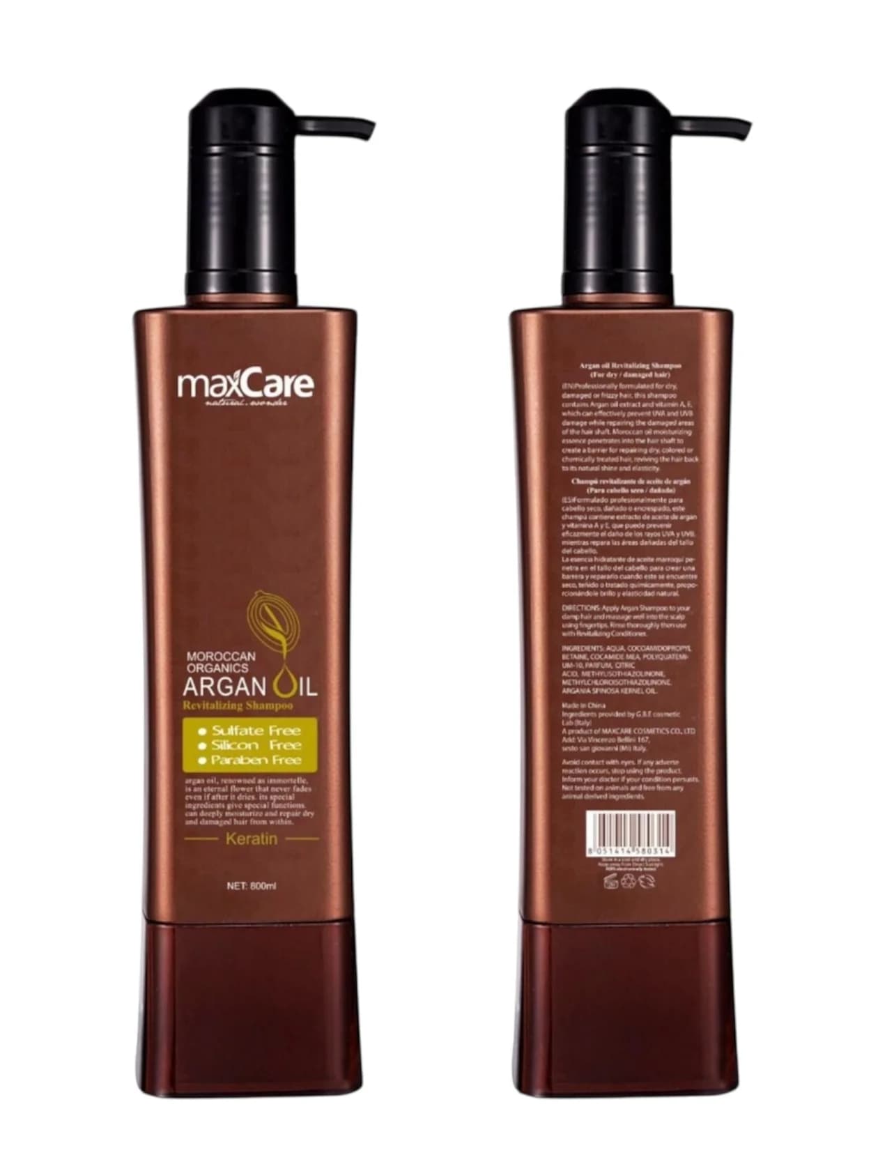 Şampun Maxcare Argan Oil 800 ml