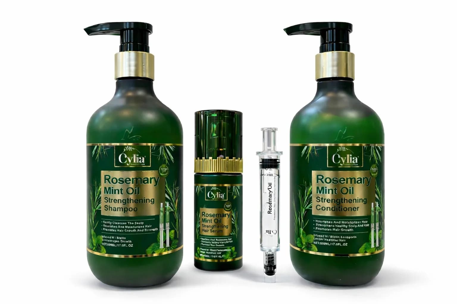 Saç üçün kosmetika dəsti Cylia Rosemary and Mint