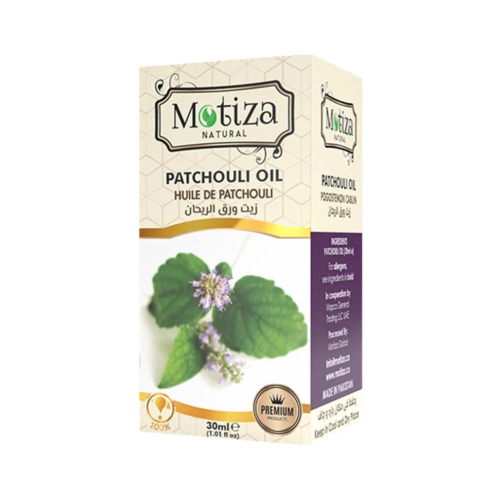 Kosmetik yağ Motiza Natural Patchouli, 30 ml