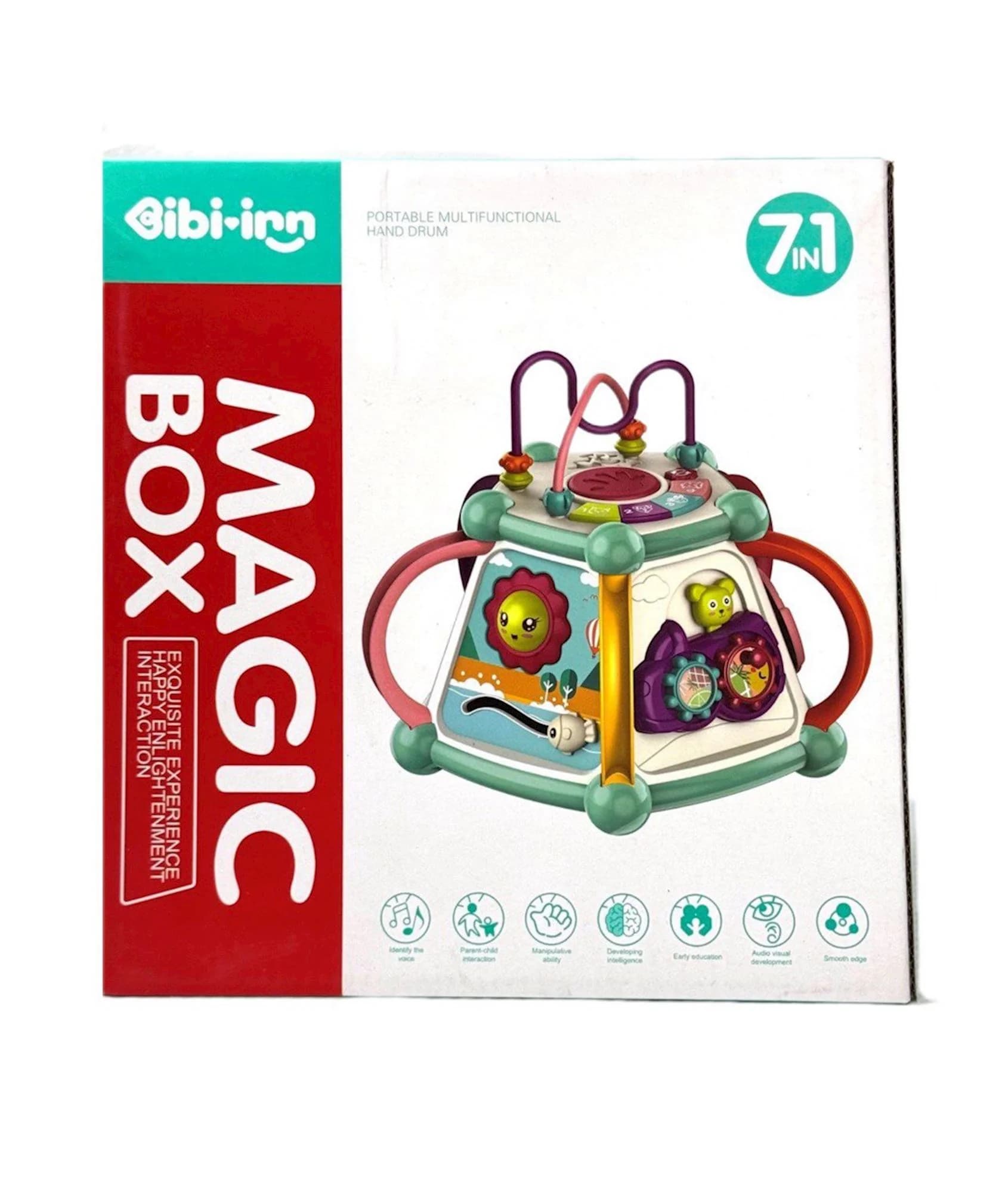 Bizibord Ibi Irn Magic box 688-32, plastik, rəngbərəng, 6+ ay