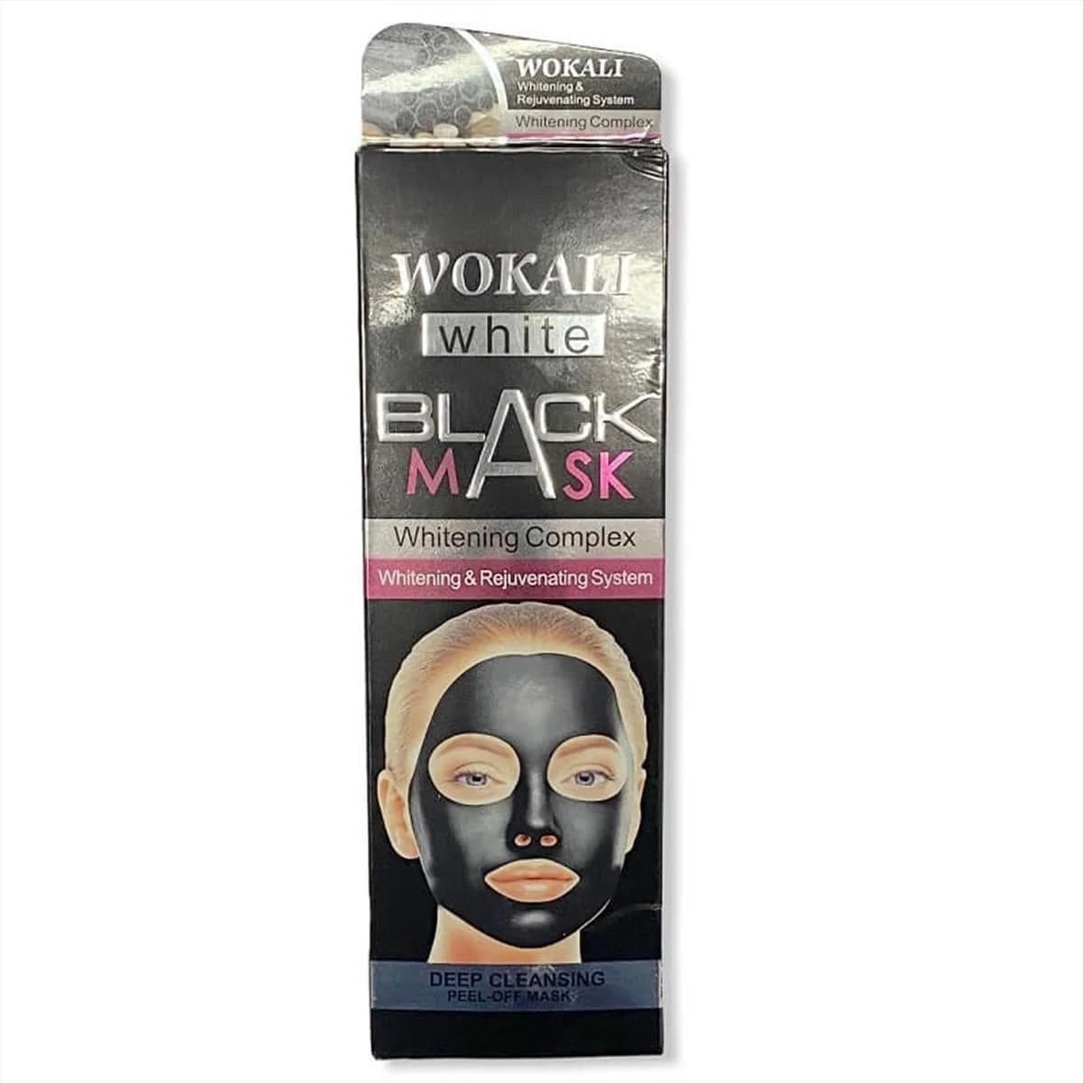 Maska üz üçün Wokali White Black Mask 130 ml