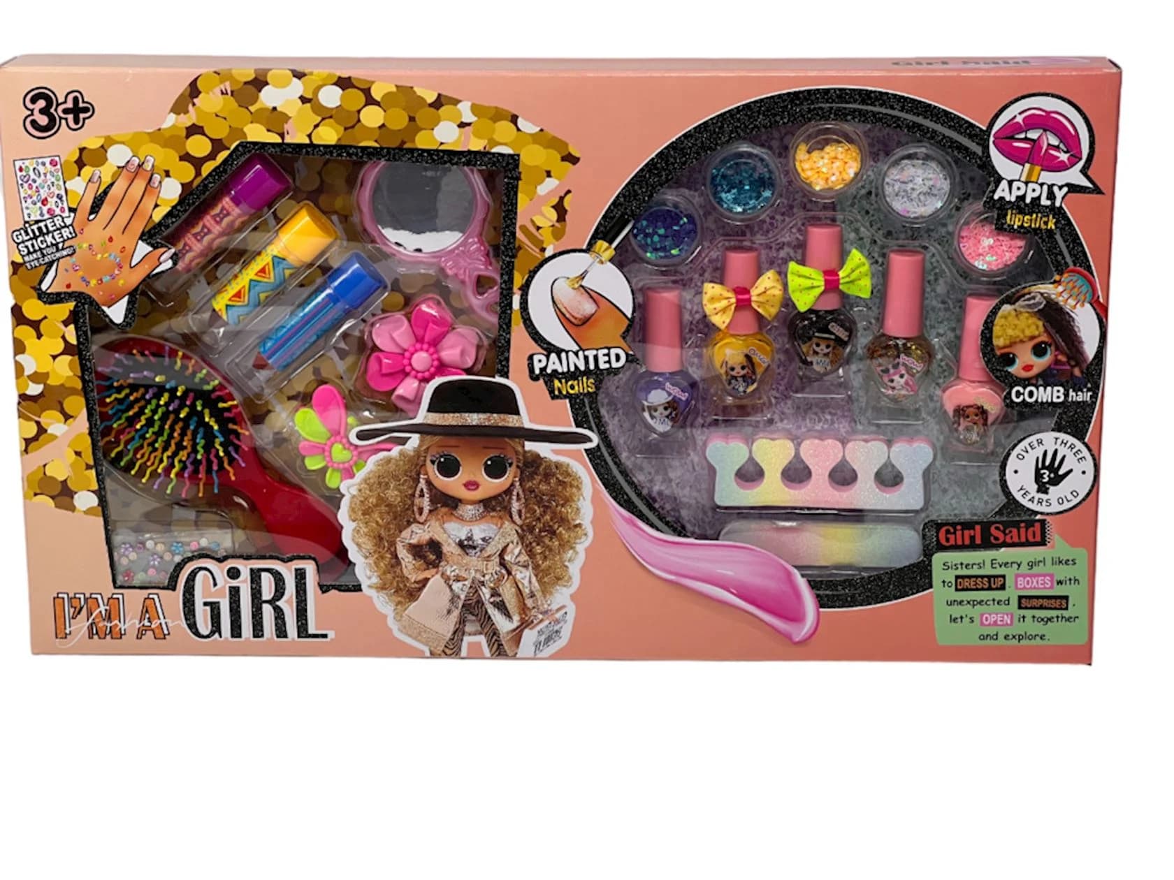 Uşaqlar üçün kosmetika dəsti I'm a girl C205