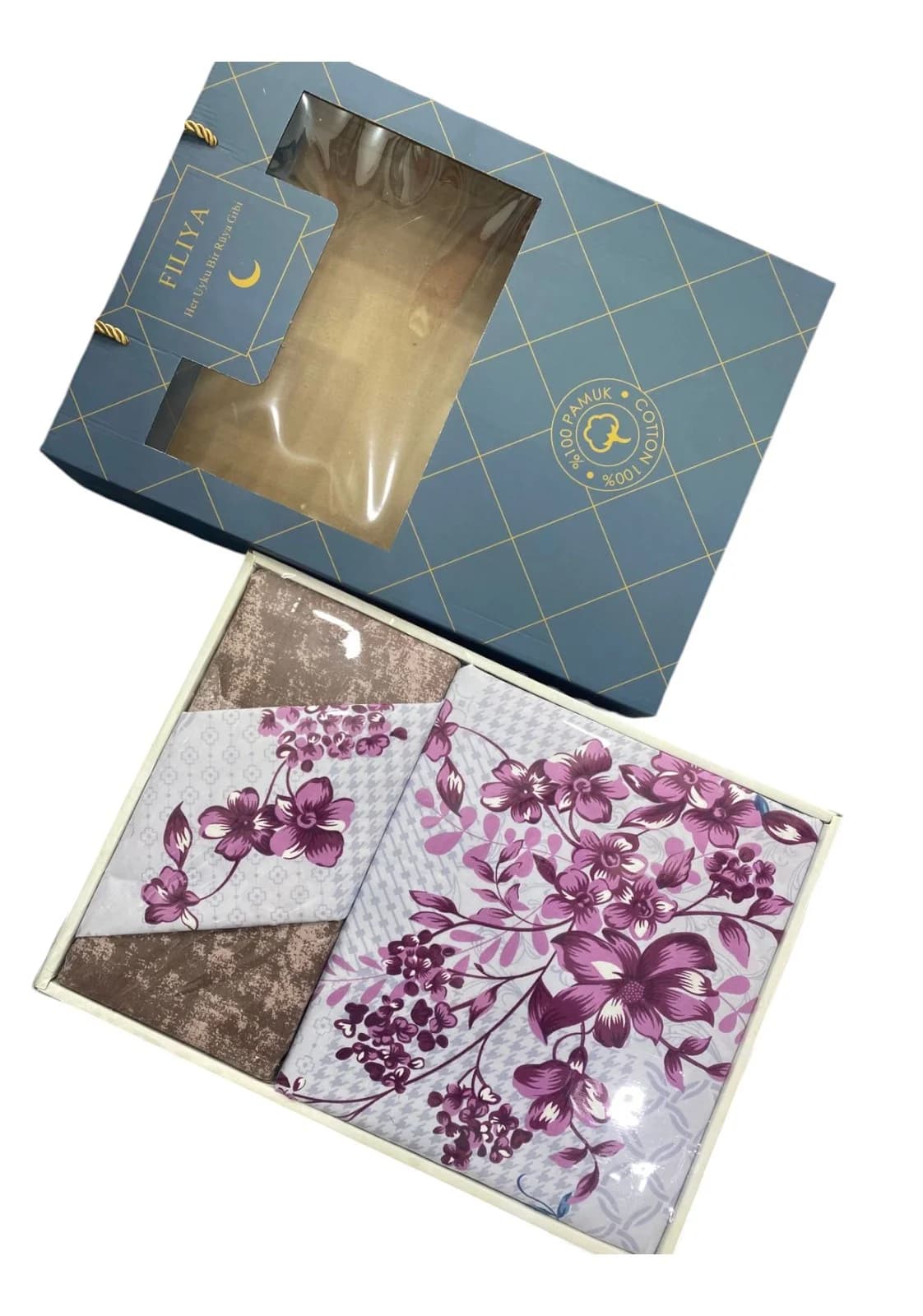 Yataq dəsti FILIYA Model-2, dekor, yorğan üzü 200x220, mələfə 200x220, yastıq üzü 50x70, taxt üçün - Gstore 10