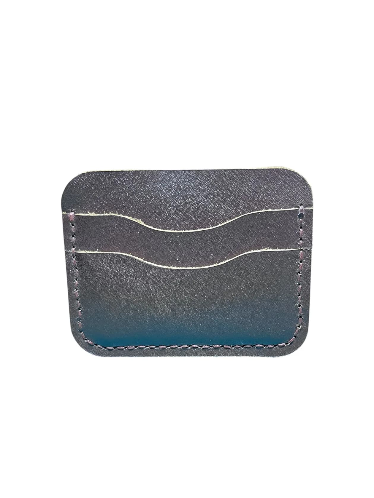 Kredit kart qabı 5036, dəri, qəhvəyi, 8.5x10.5 sm