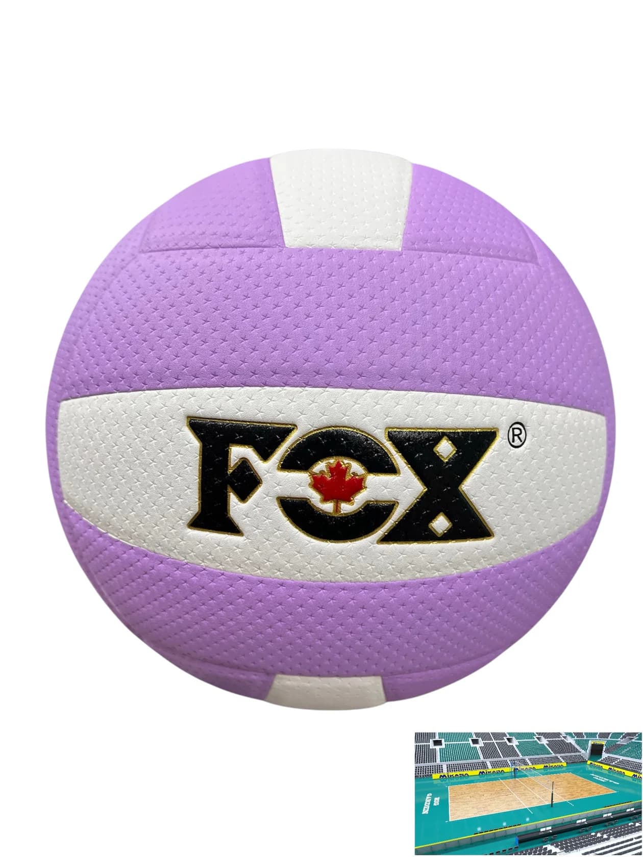 Voleybol topu Fox-L6001, bənövşəyi/ağ