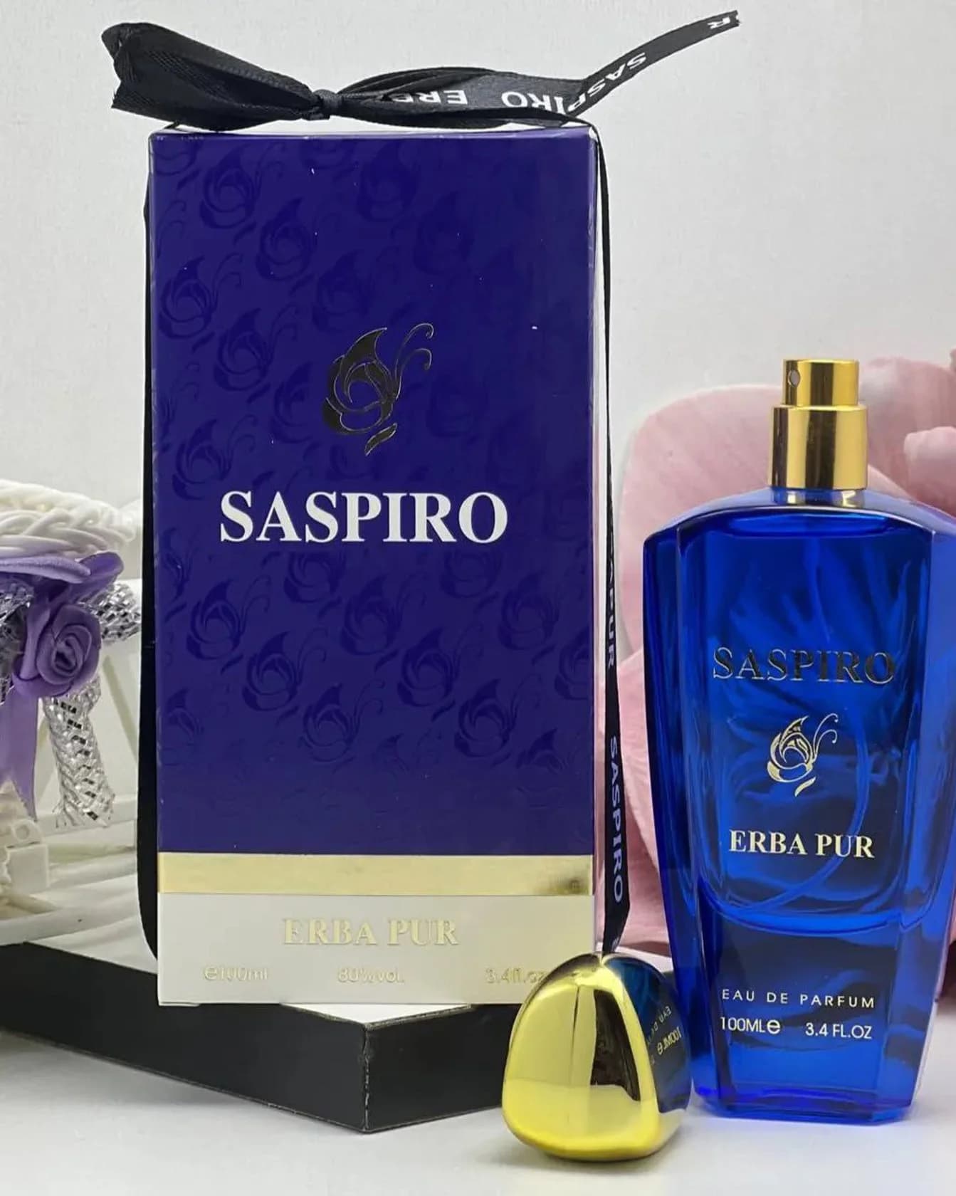 Saspiro Erba Pur ətir suyu uniseks 100 ml — şəkil 2