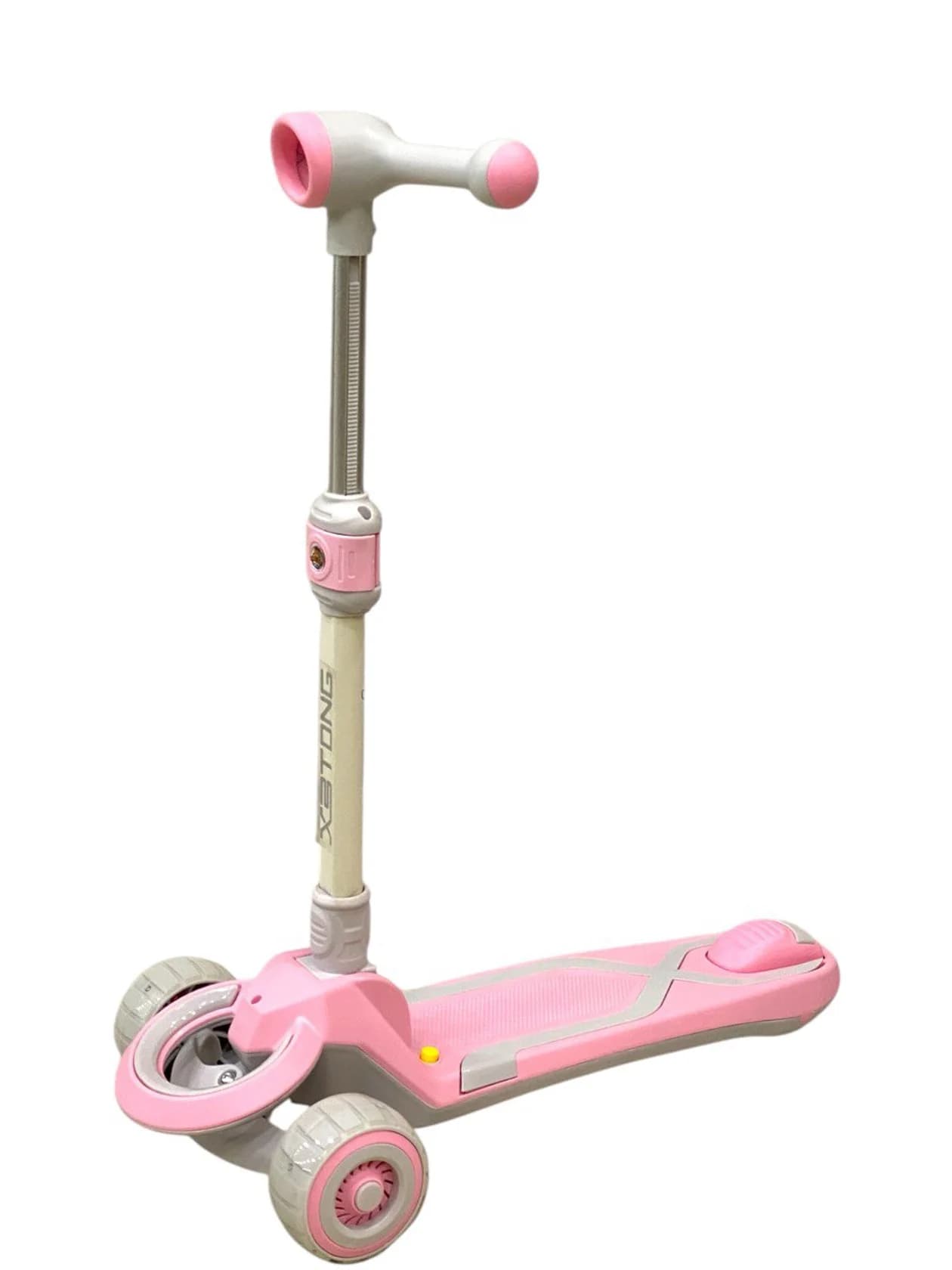 Uşaqlar üçün samokat N381_pink, çəhrayı