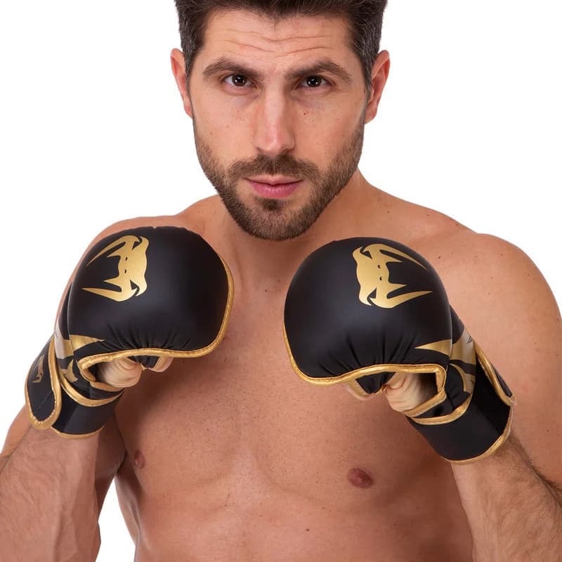 Döyüş əlcəkləri MMA VENUM qızılı L — şəkil 2