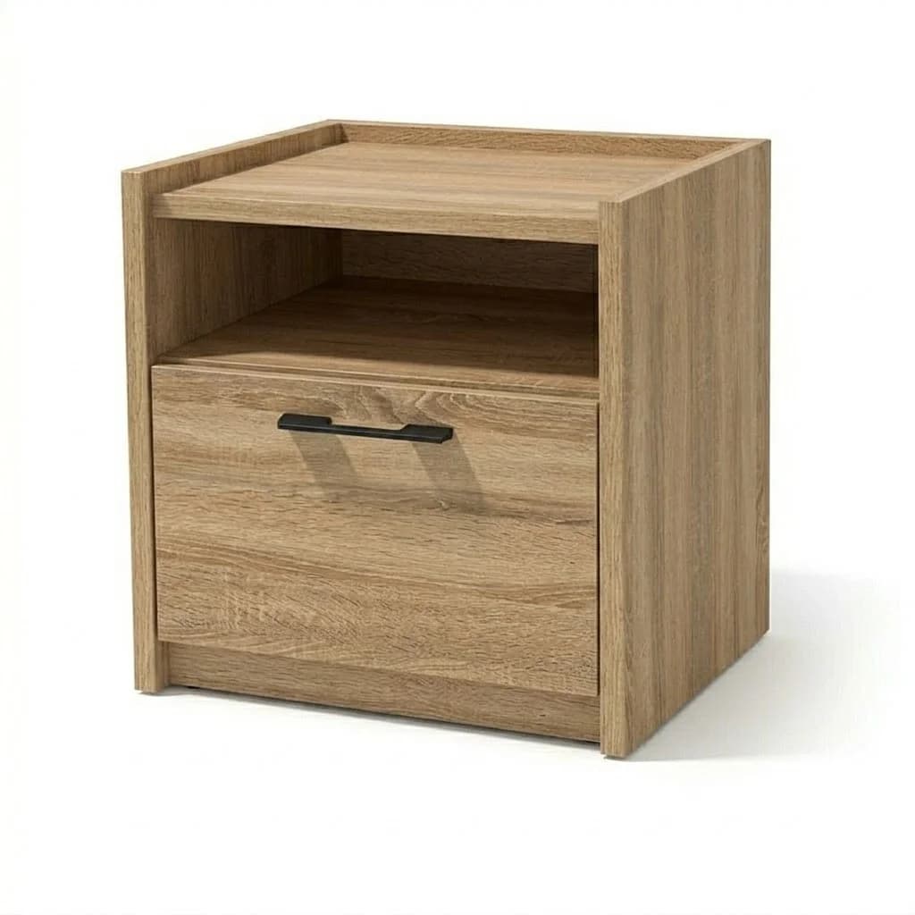 Çarpayıyanı tumba MB1, sonoma, laminat, 45х44.5х35 sm