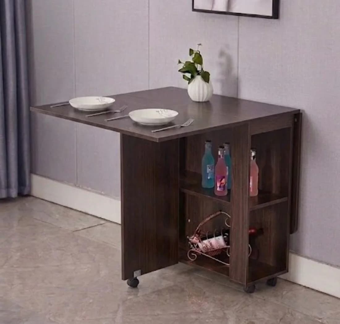 Yemək masası MB1, laminat, venge, 120x80x75 sm