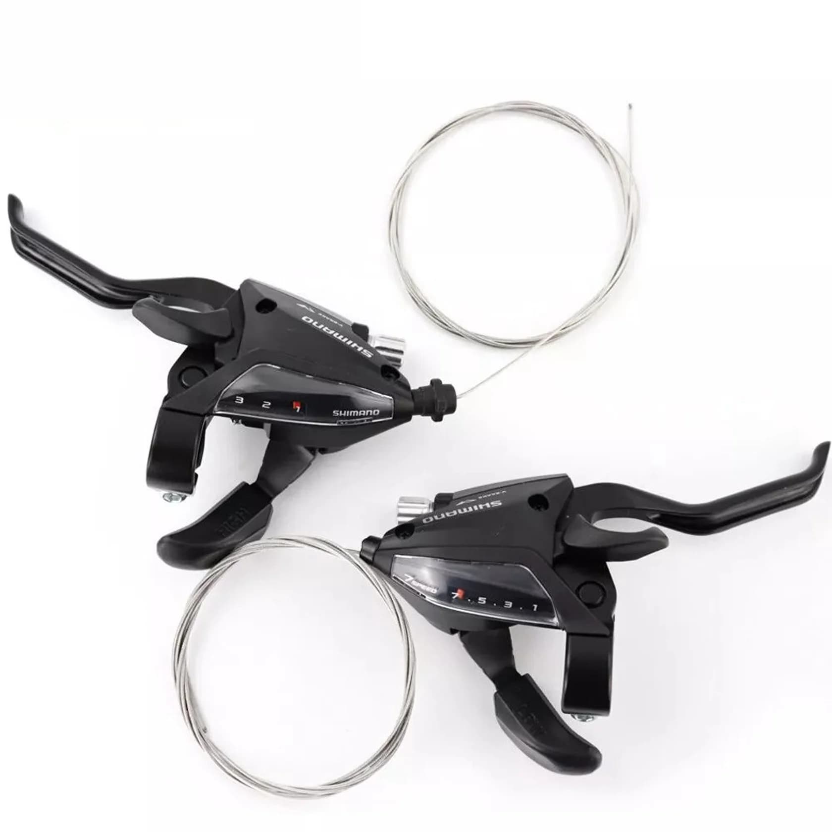 Şifterlər Shimano ST-EF-500 sürət üçün 3x7, qara
