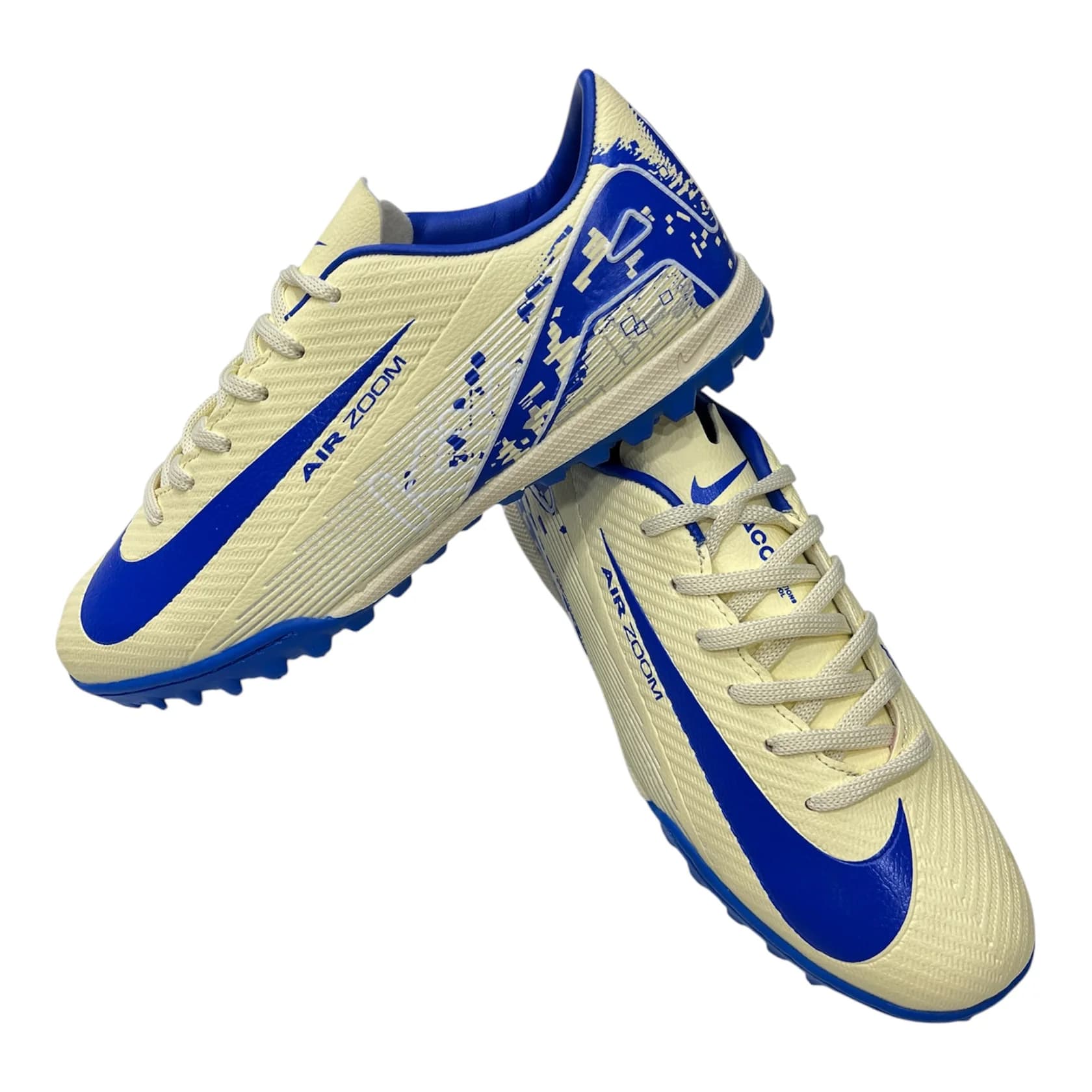 Futbol butsları Airzoom, rəngbərəng, Fiberskin Sprintgrid, ölçü 40 — şəkil 4