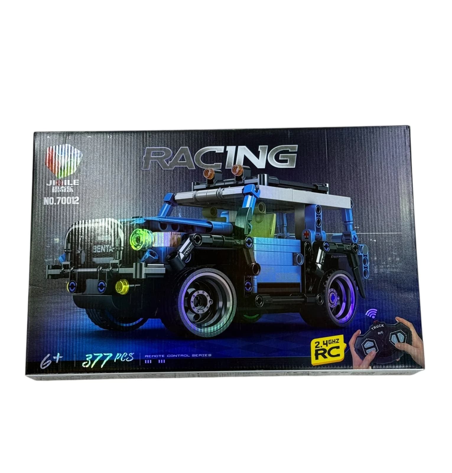 Konstruktor JIQILE Racıng NO.70002, 377 hissə