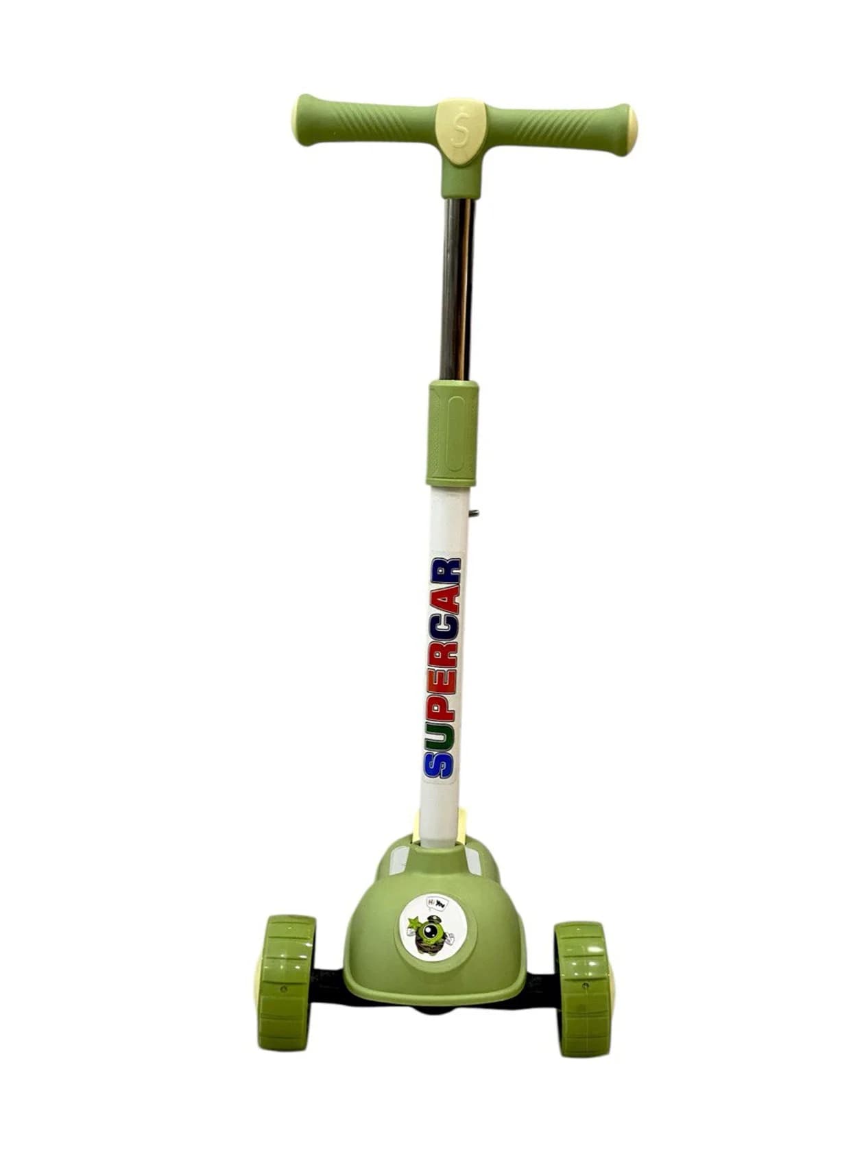 Uşaqlar üçün samokat Supercar 208_green, yaşıl — şəkil 2