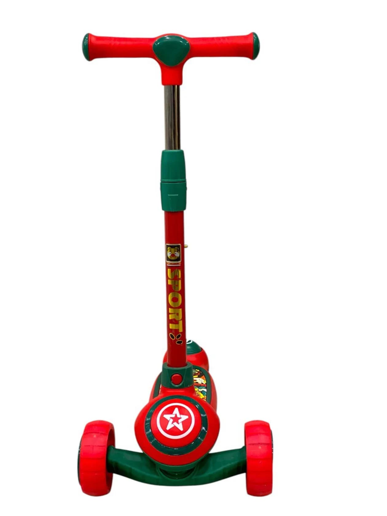 Uşaqlar üçün samokat Sport 2346_red, qırmızı — şəkil 2