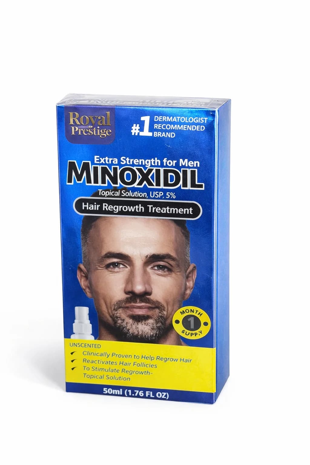 Saç üçün sprey Royal Prestige Minoxidil 5 For Men, 50 ml