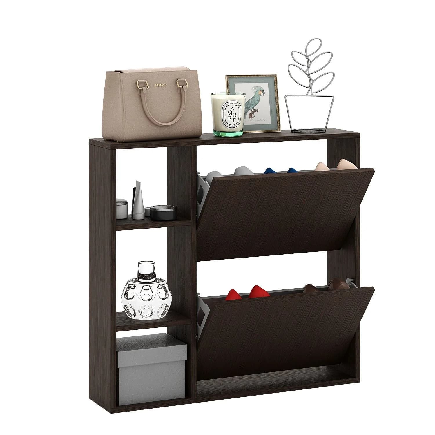 Ayaqqabı üçün tumba Yagmur, laminat, Venge 79x76x17 sm — image 3