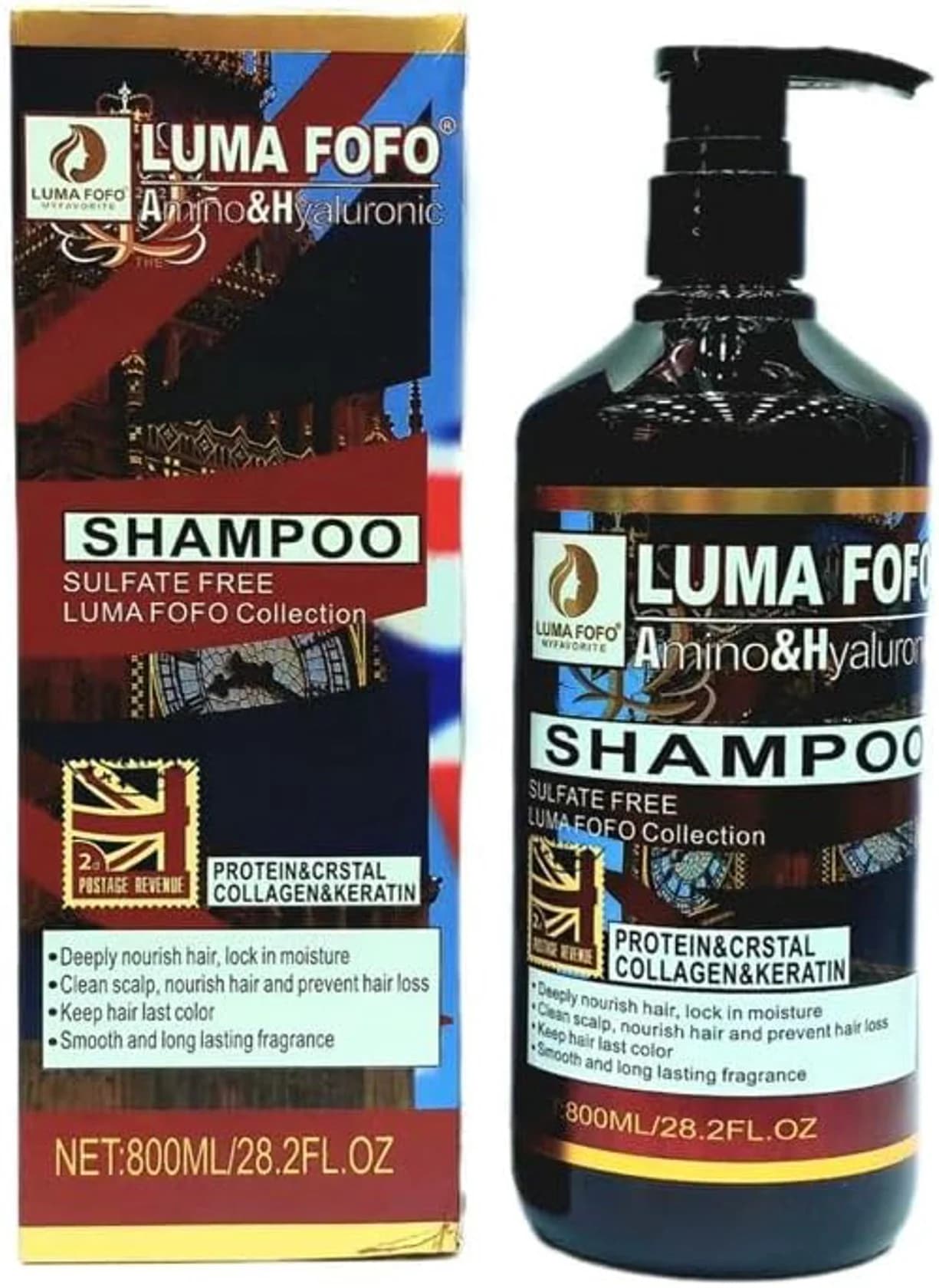 Şampun Luma Fofo Amno&Hyaluronic 800 ml