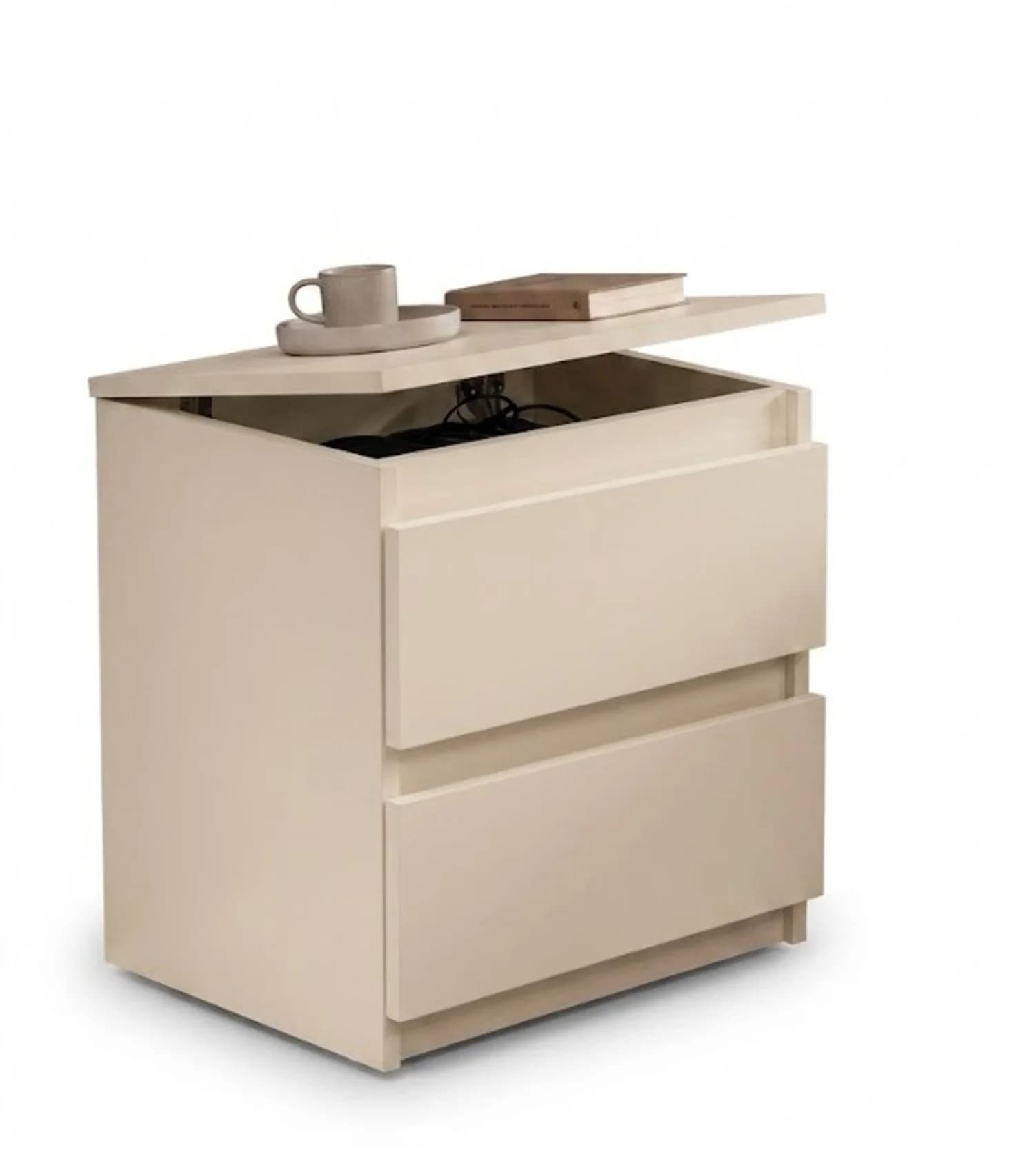Çarpayıyanı tumba MB 4, Laminat, Bej , 45x45x35 sm