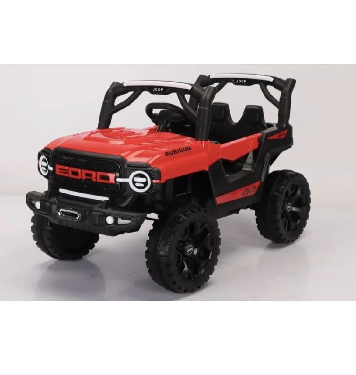 Uşaq elektrik avtomobili Rubicon Power 97, qırmızı — şəkil 2