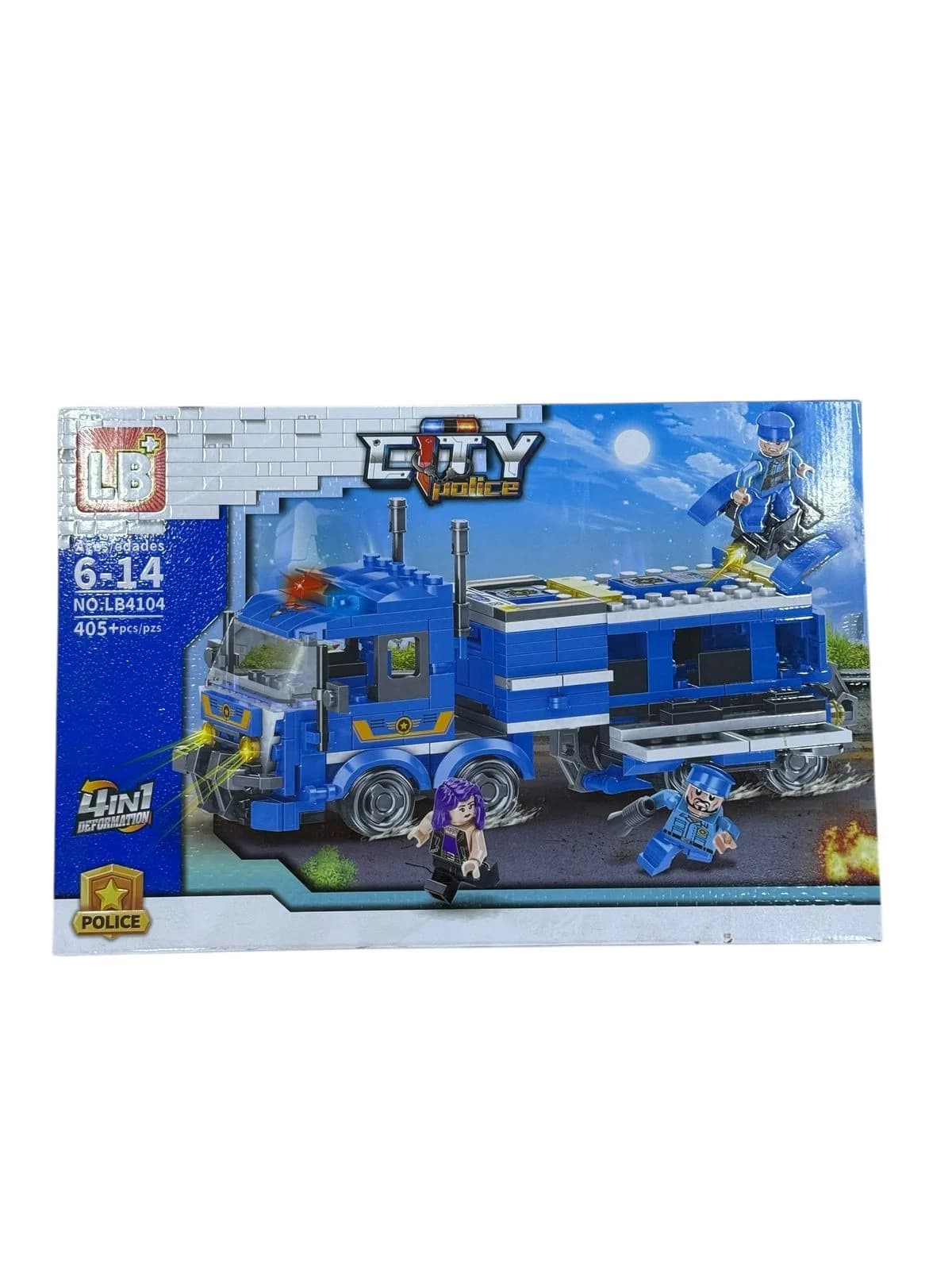 Konstruktor CITY police LB4104, 405 hissə