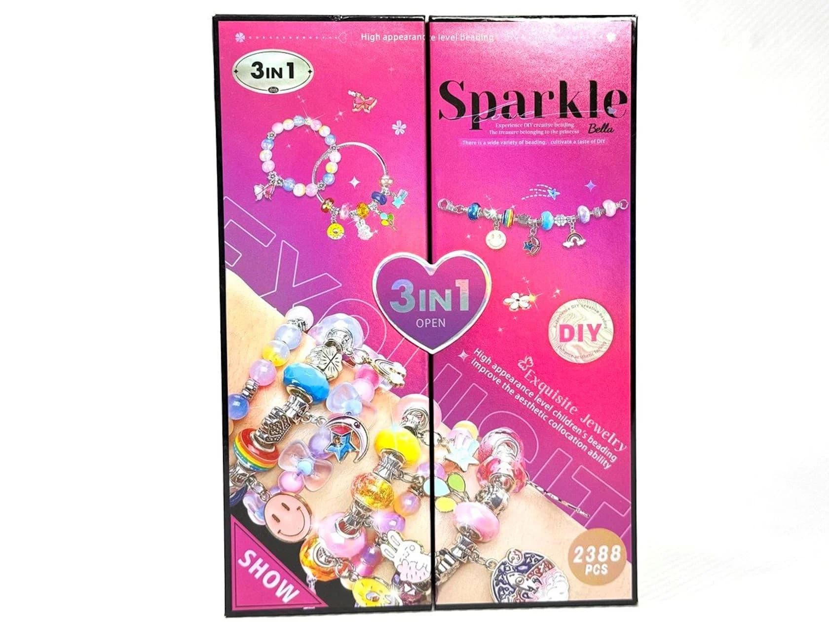 Qolbaqların hazırlanması üçün dəst 7104 Sparkle Bella 3 in 1