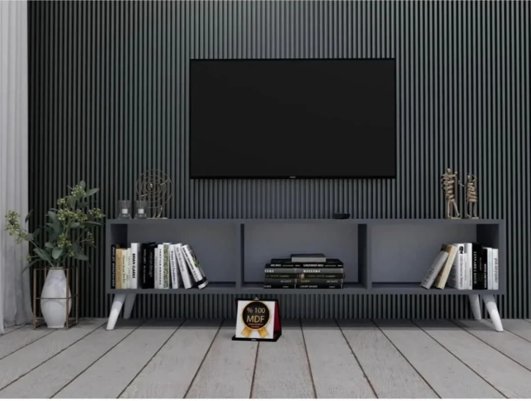 TV üçün tumba SO104, laminat, 30x140x40 sm — изображение 2