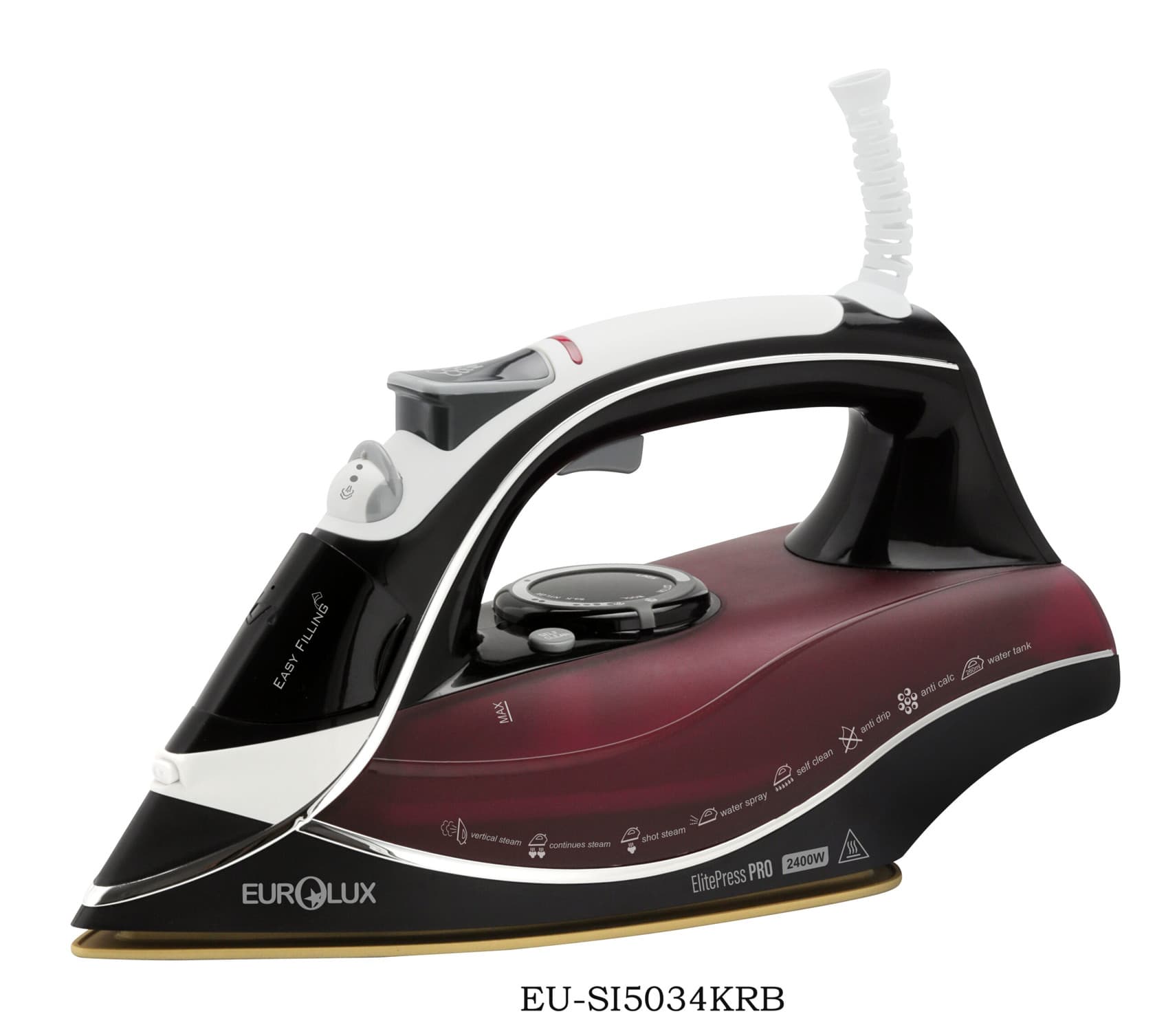 Ütü Eurolux SI5034KBR, 2400 Vt — şəkil 3