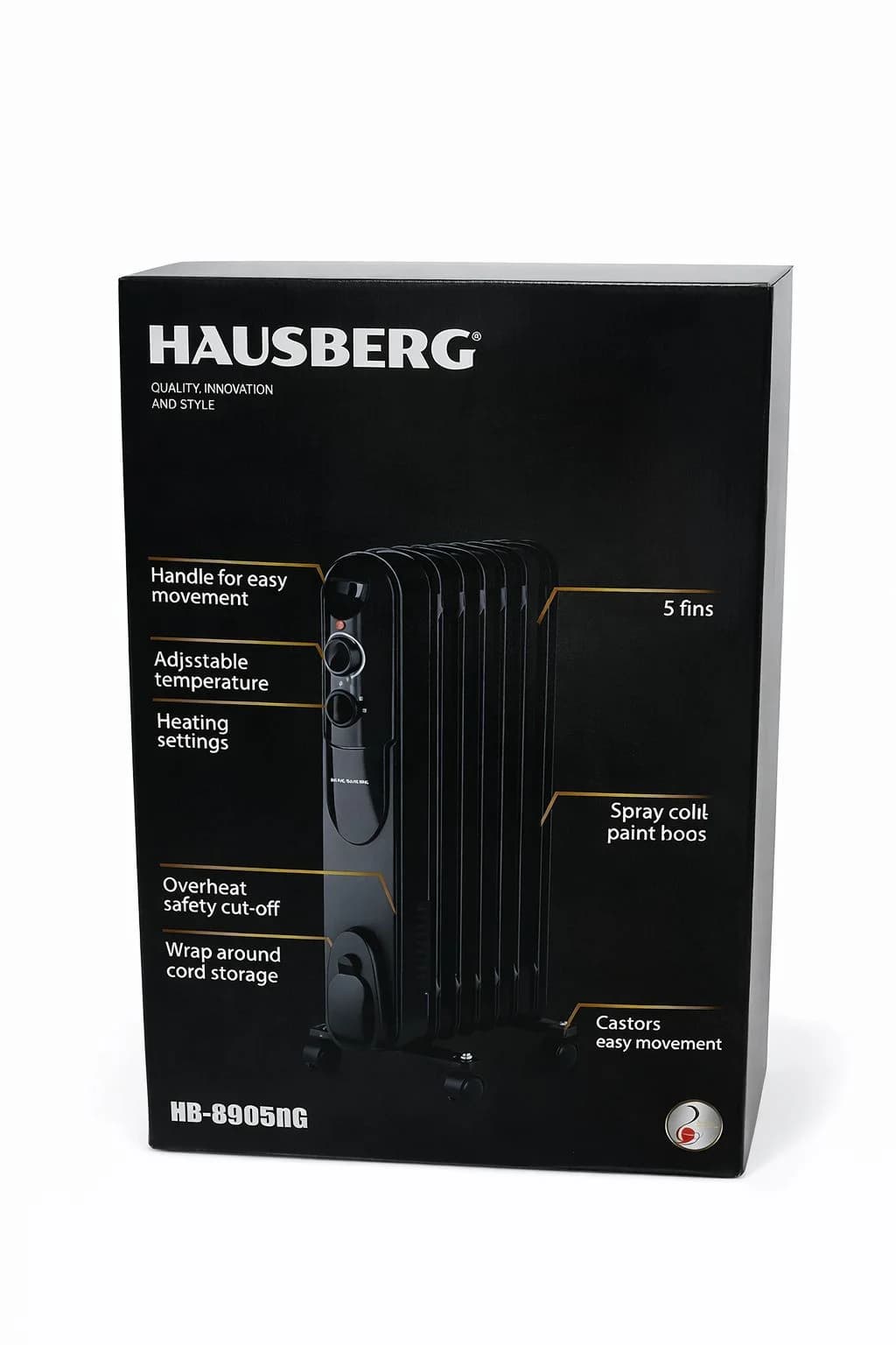Yağ qızdırıcısı Hausberg HB-8905 — изображение 2