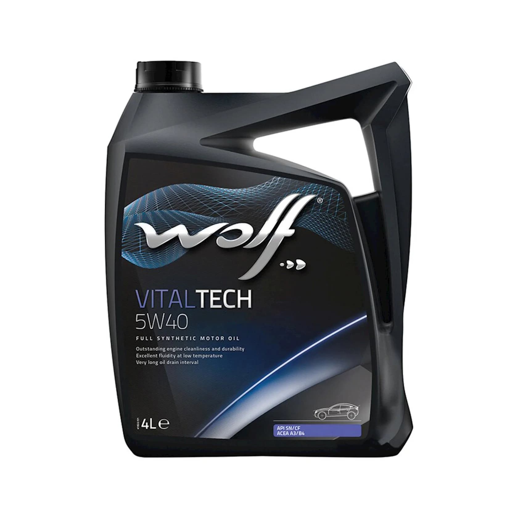 Motor yağı Wolf VitalTech 5W-40, 4 l