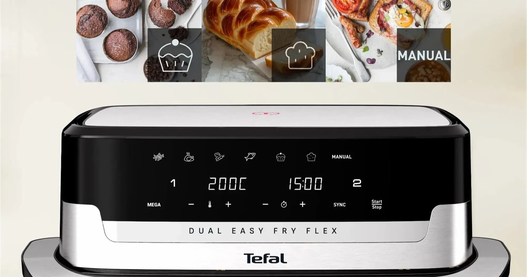 Aerofritür Tefal EY922DE0 — şəkil 4