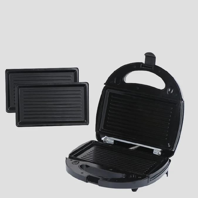 Sendviç cihazı DSP KC1049 LRD, 750 Vt, paslanmayan polad, gümüşü — image 4