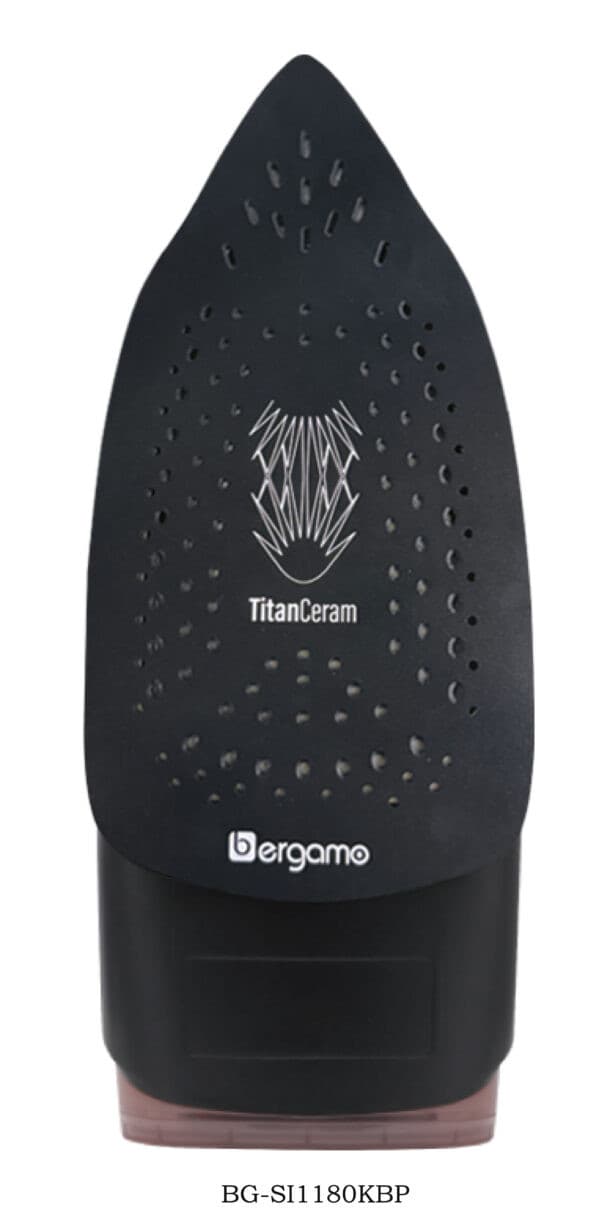 Ütü Eurolux Titan, Keramika, 3000 Vt, Qara — şəkil 2