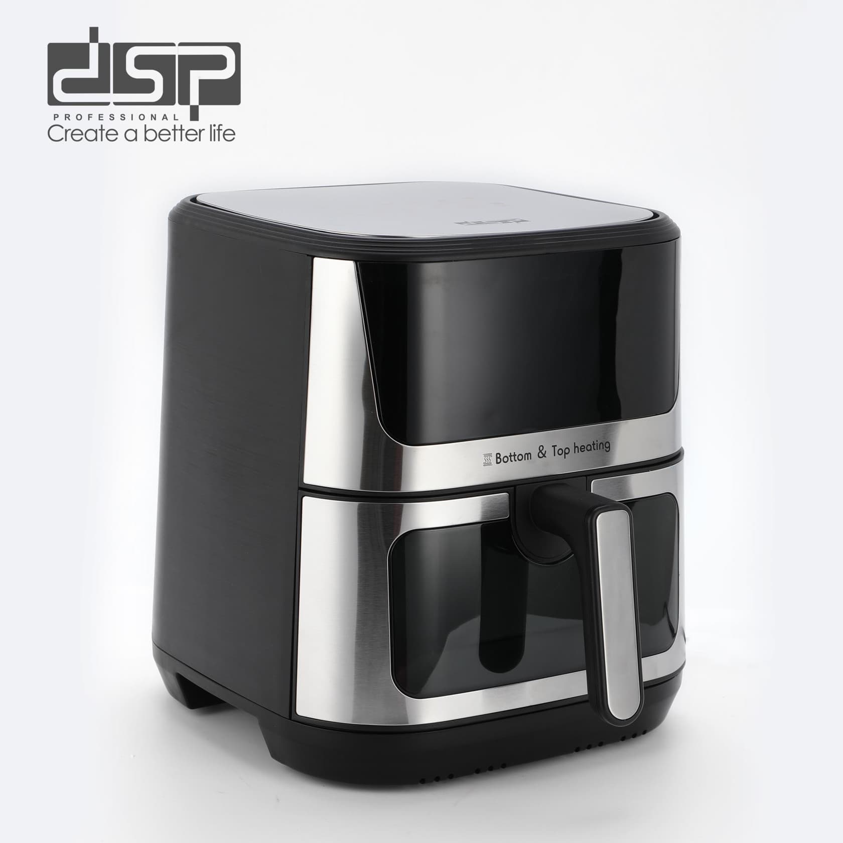 Aerofritür DSP KB2173 LRD 9 l 1600 W qara — şəkil 4