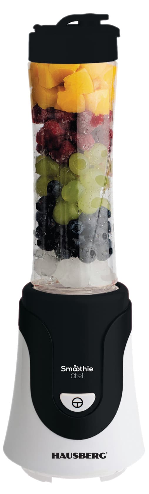 Portativ blender Hausberg HB-7676 300 W 0.6 l qara — şəkil 3
