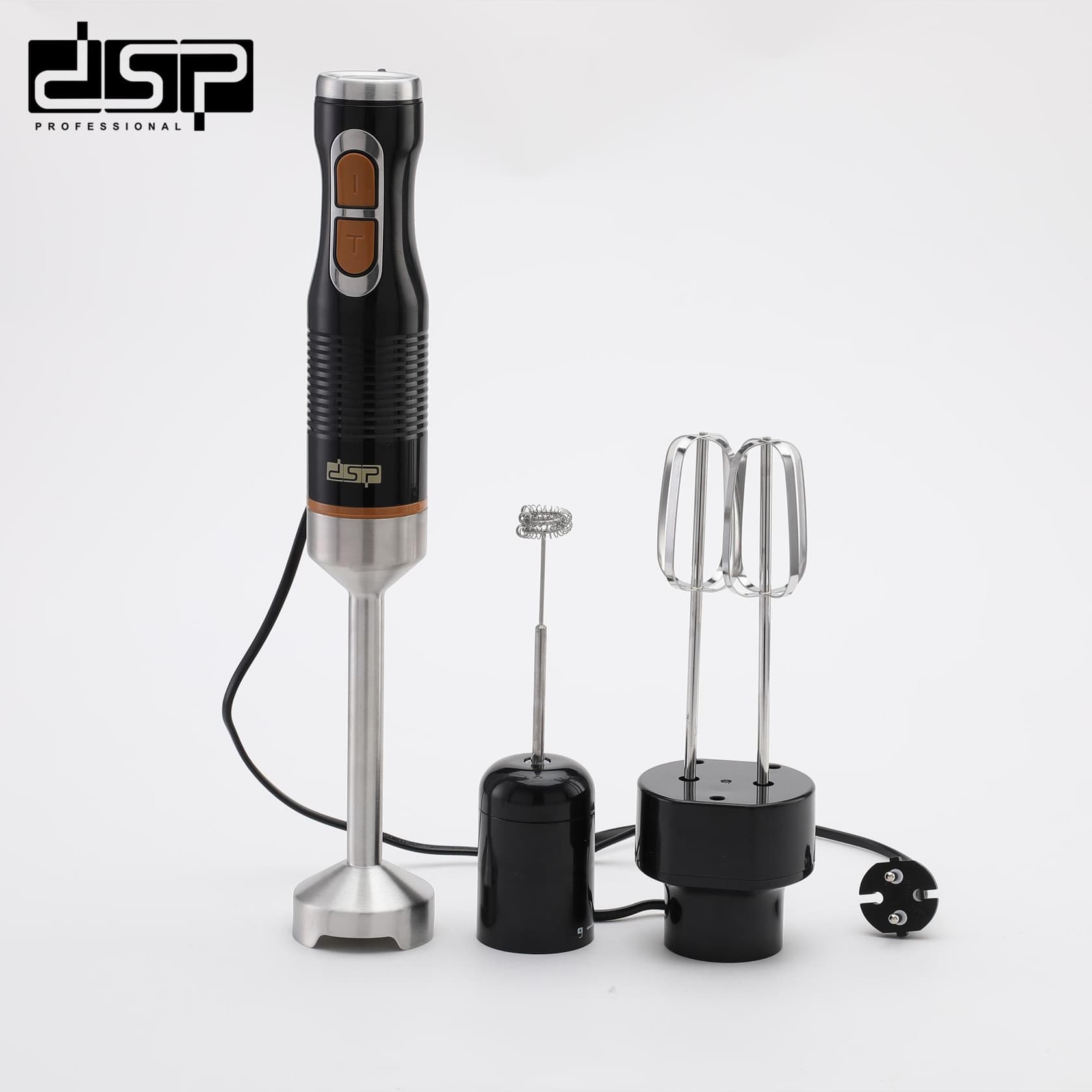 Blender DSP KM1173 LRD, 1000 Vt, 0.7 l, Qara — şəkil 3