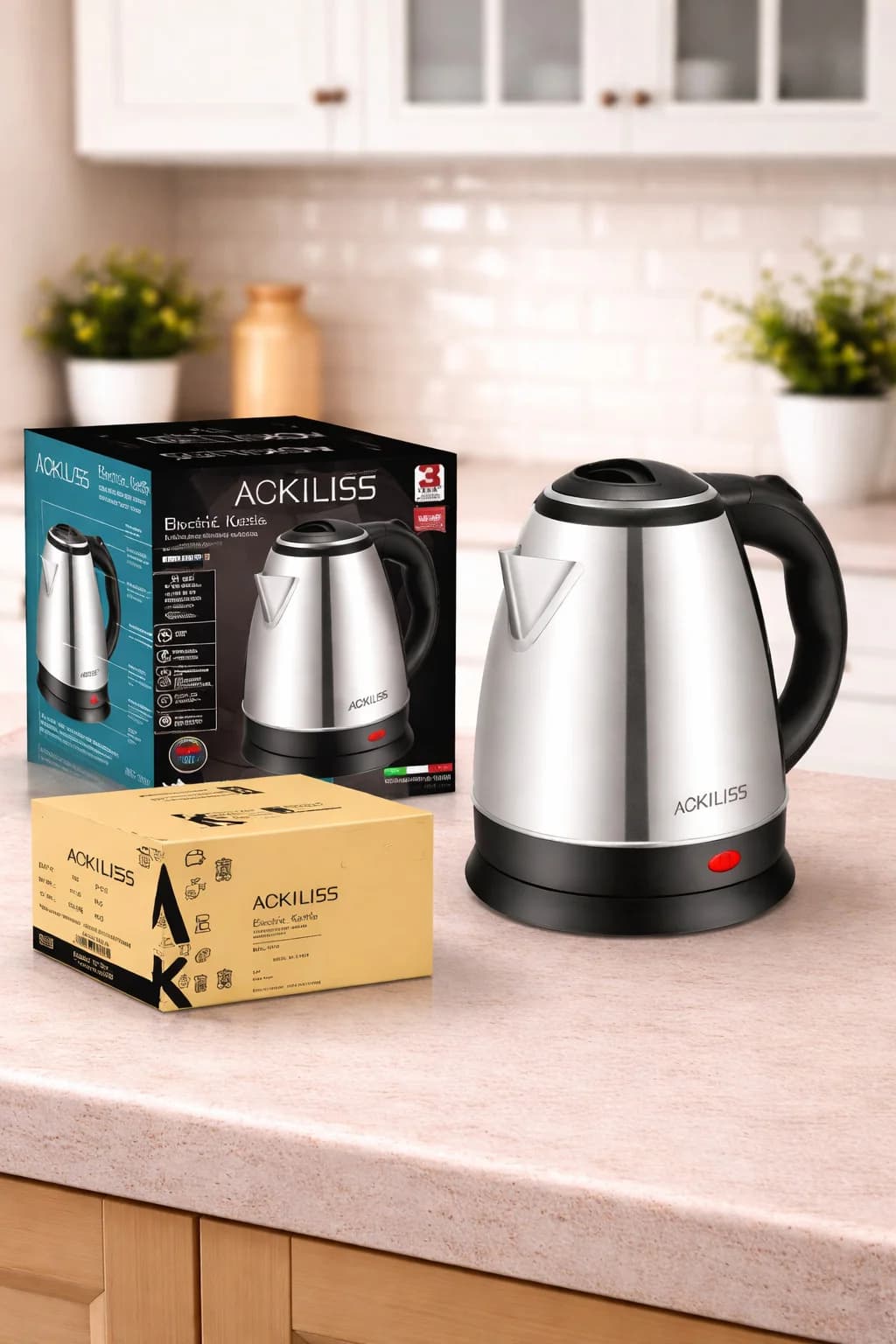 Elektrik çaydan Ackiliss ACL-T7816, 1500W — изображение 2