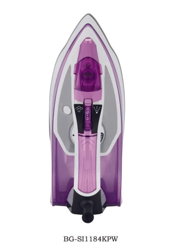 Ütü Eurolux BG-SI1184KPW LRD, Titan, Keramika, 2700 Vt, Bənövşəyi — şəkil 3