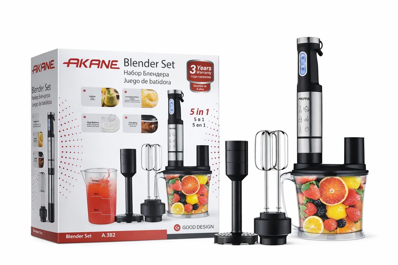 Blender Akane A382 Professional 5-in-1 — şəkil 2