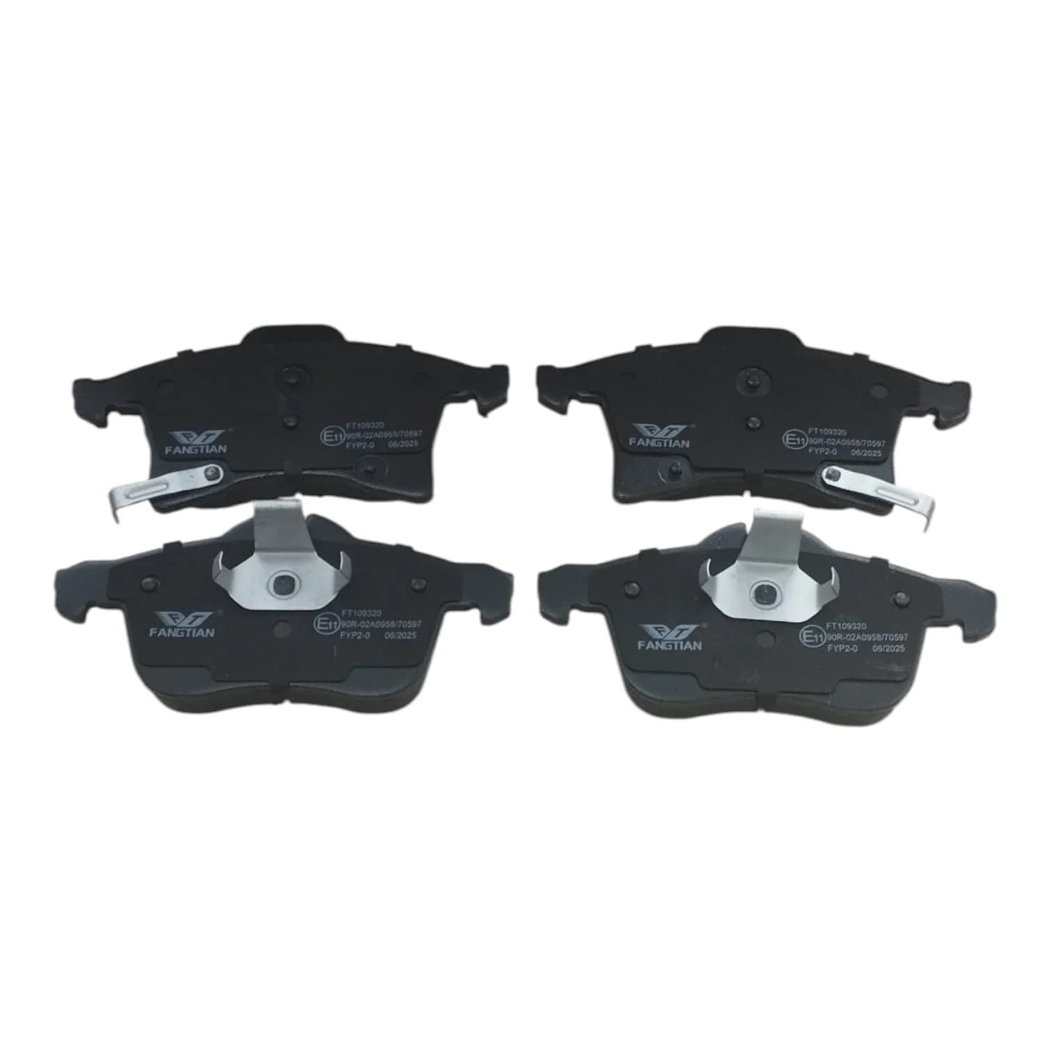 Əyləc qəlibi ön tərəf Opel Astra H bütün mühərriklər 2003-2010 ücün 1605080 1605992 1605252 — şəkil 2