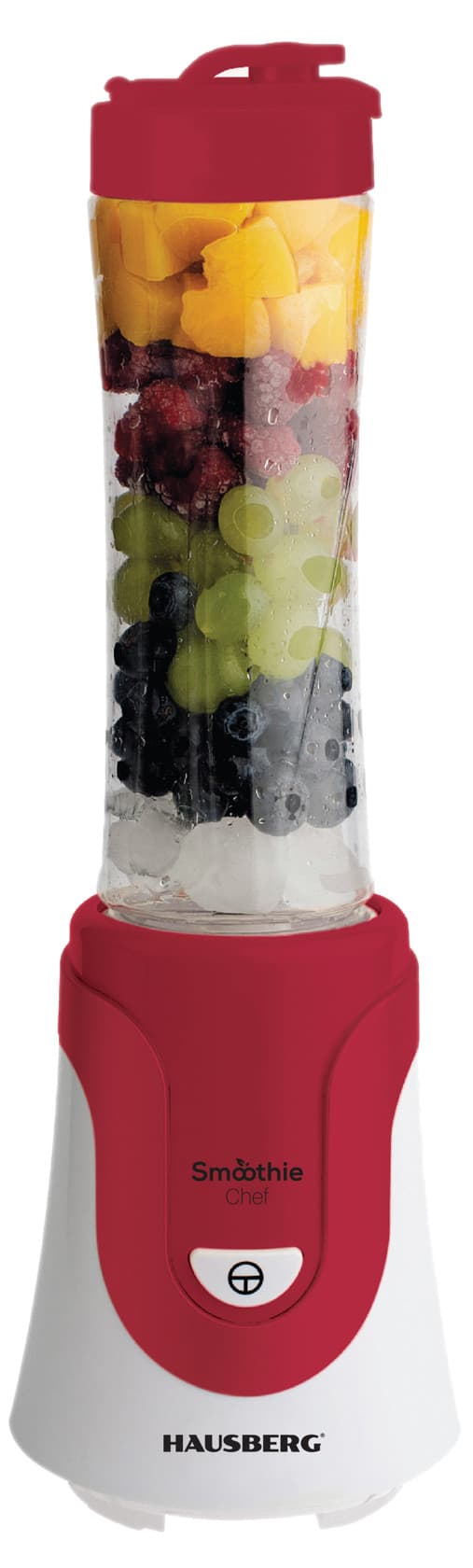 Portativ blender Hausberg HB-7676 300 W 0.6 l qırmızı