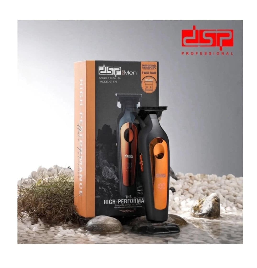 Kişi elektrik ülgücü DSP Professional LCD ekranlı, şarjla işləyən trimmer - MXM0126103 — şəkil 2