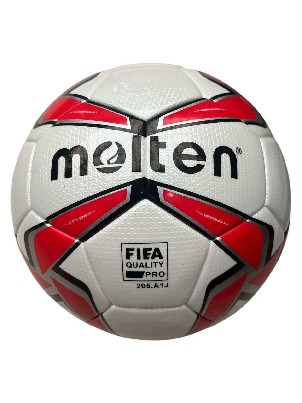 Futbol topu Molten, ağ/qırmızı, ölçü 4 — şəkil 2