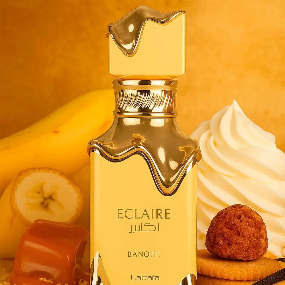 Lattafa Perfumes Eclaire Banoffi uniseks ətir suyu 100 ml — şəkil 2