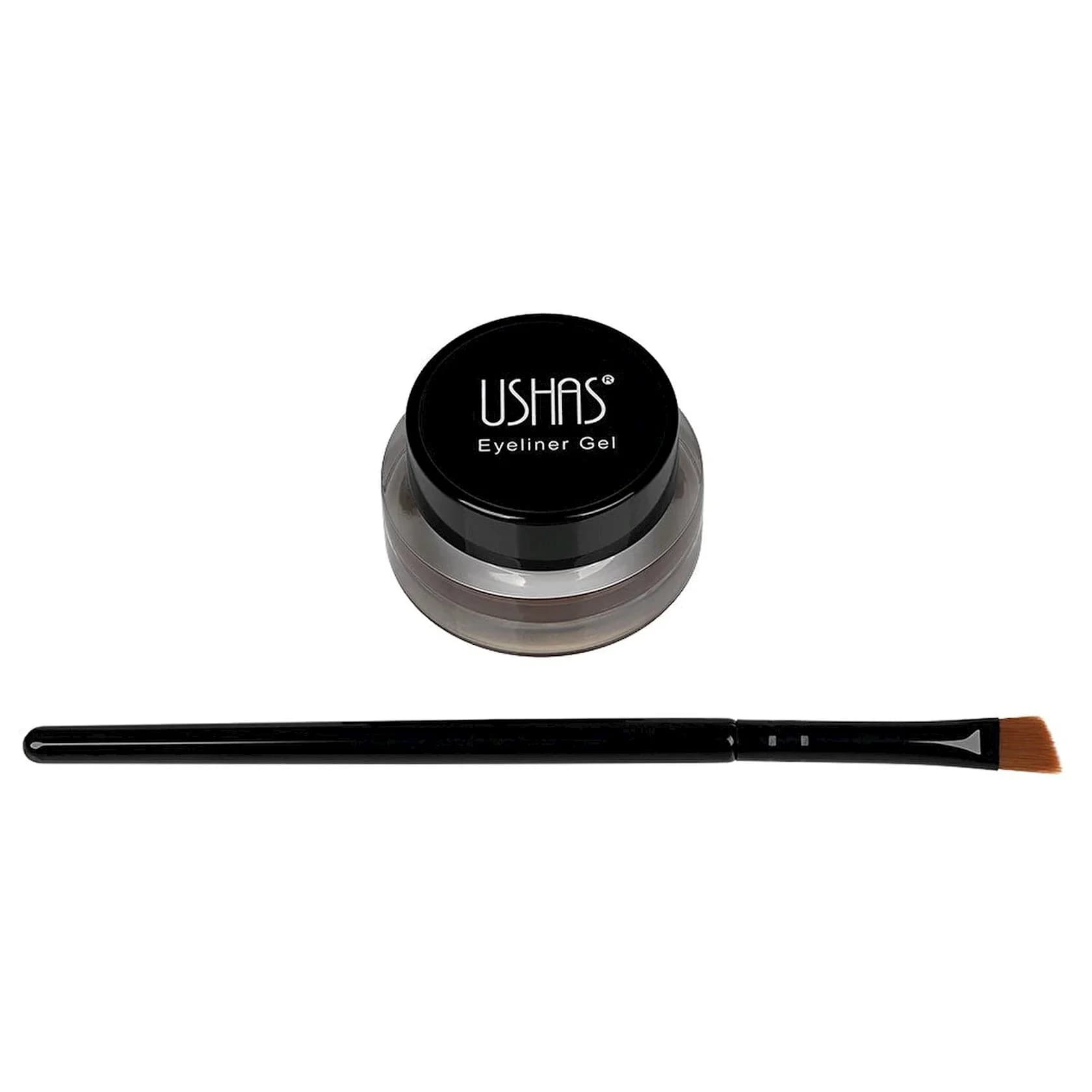 Göz üçün gel layner Ushas Cosmetics Longlasting Waterproof Smooth Brown — şəkil 2