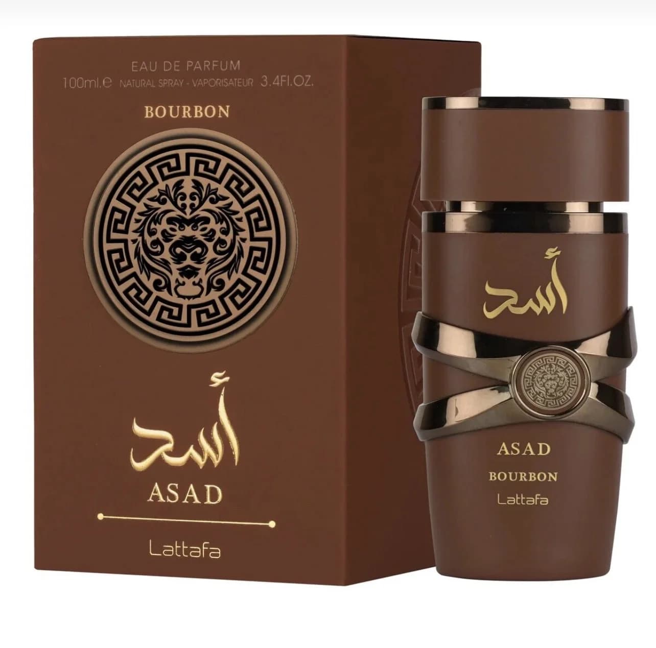 Lattafa Asad Bourbon ətir suyu kişilər üçün, 100 ml.