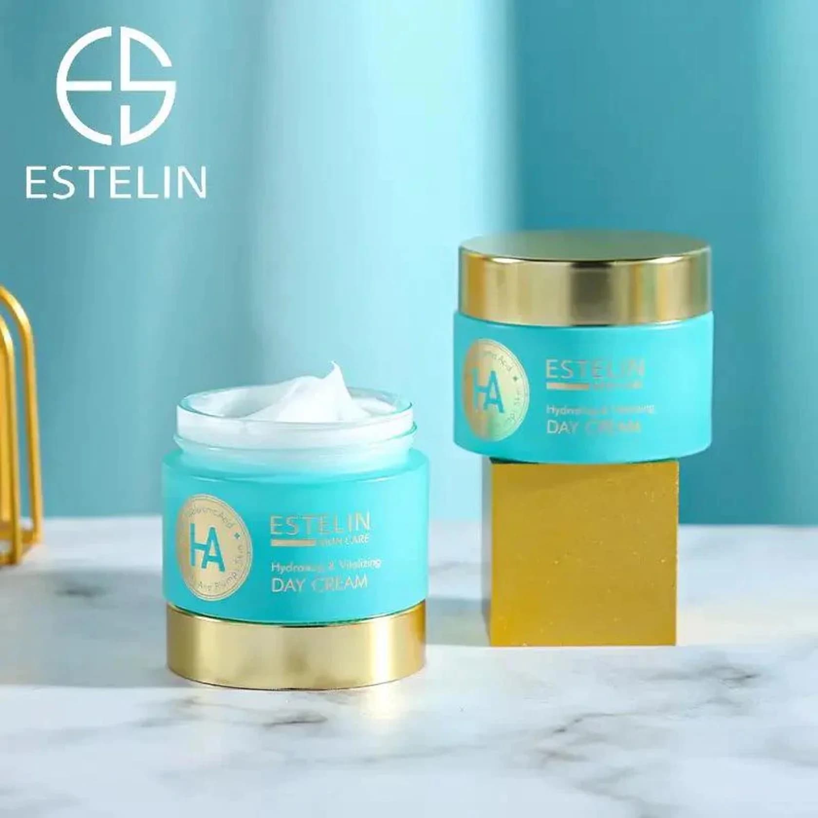 Nəmləndirici gündüz üz kremi Estelin Hyaluronic Acid Hydrating & Vitalizing 50 q — изображение 2