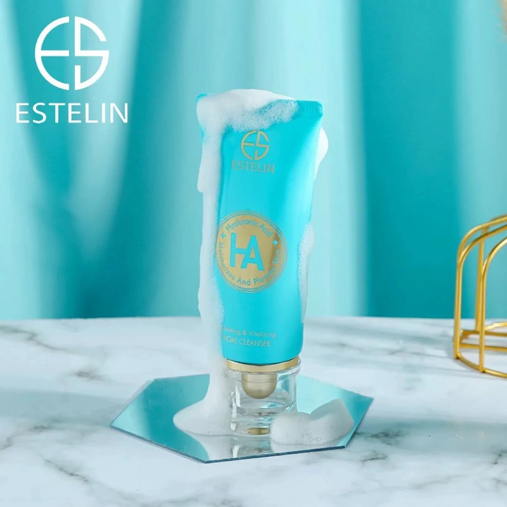 Yuyunma üçün gel-köpük Estelin Hyaluronic Acid Hydrating & Vitalizing 80 q — изображение 3