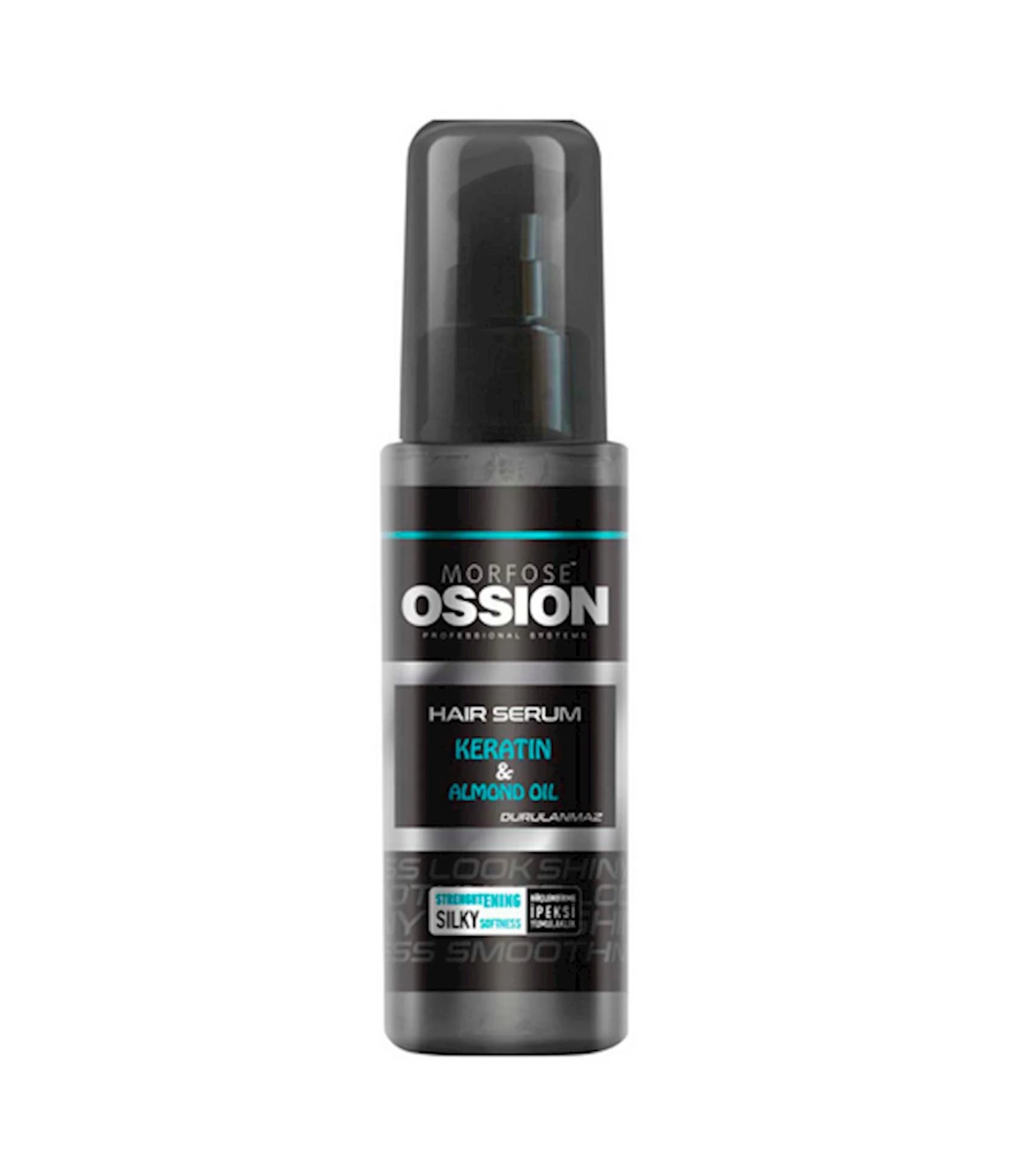 Saçlar üçün zərdab Morfose Ossion Keratin and Almond Oil 75 ml